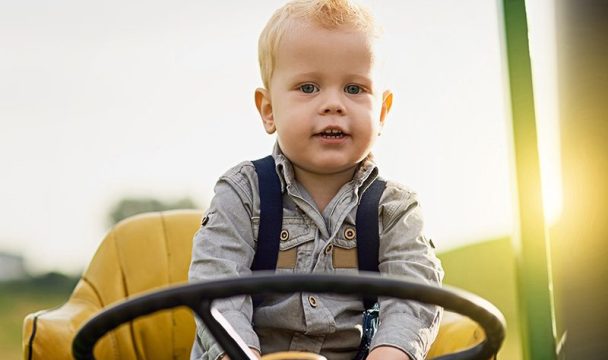 tracteur enfant