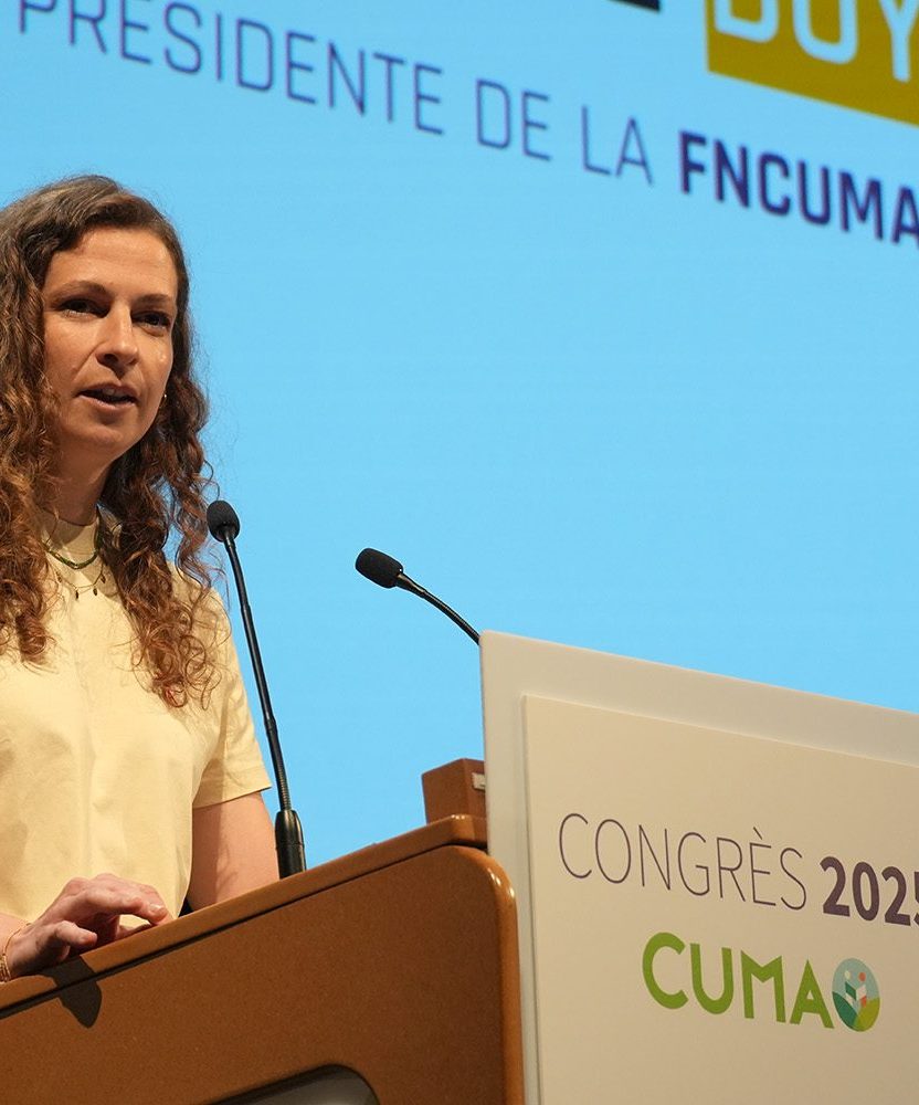 Discours Marine Boyer Présidente FNCuma